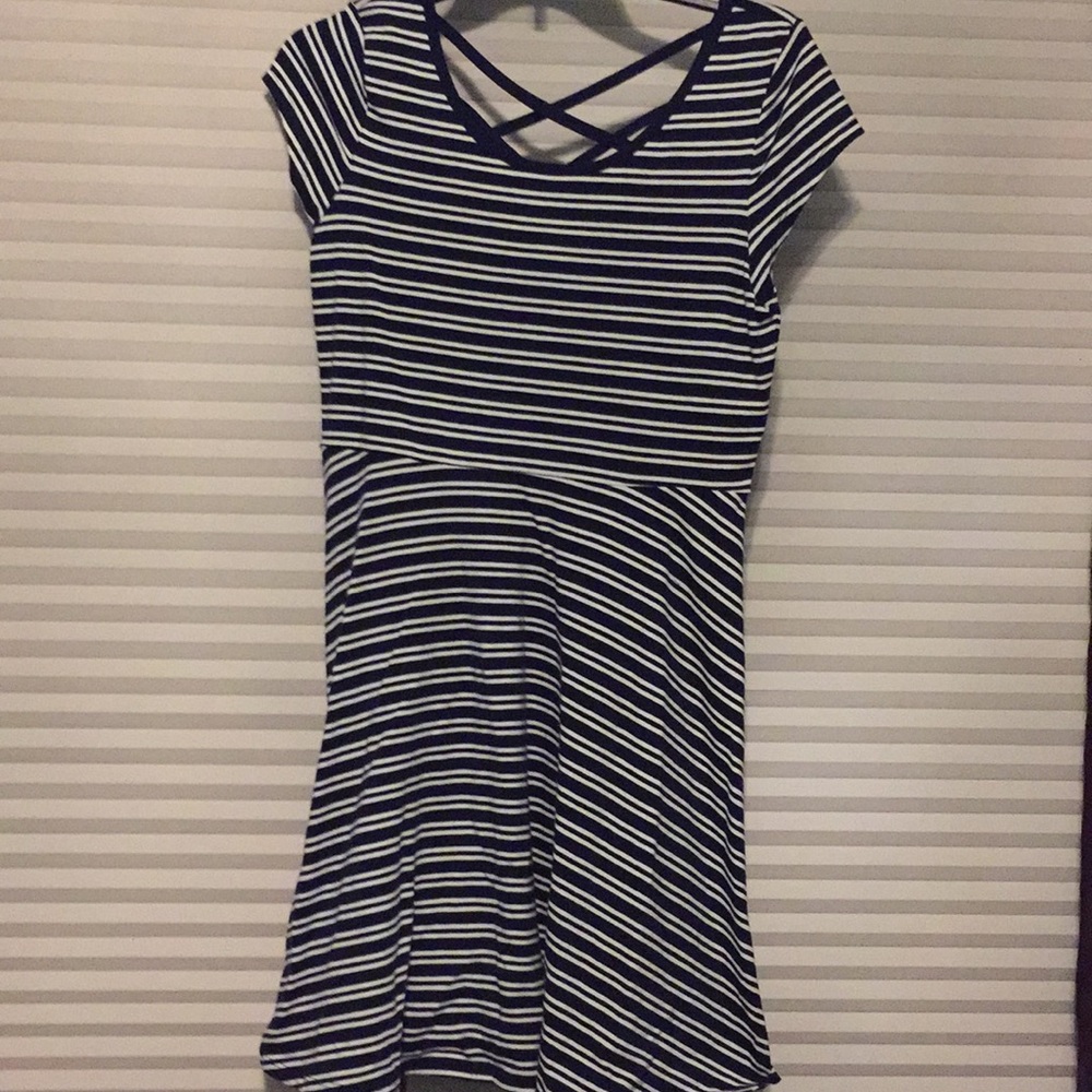 Kohl’s cross back skater dress